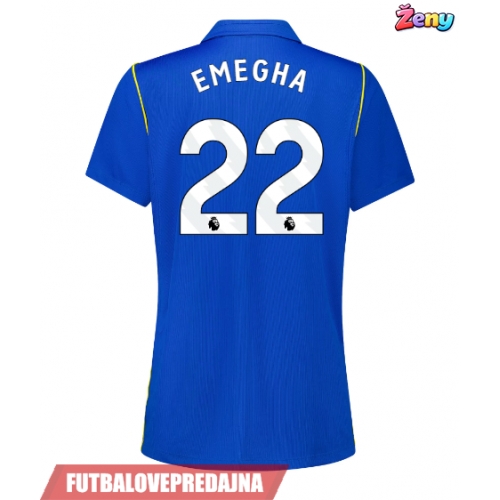 Lacne Ženy Futbalové dres Chelsea Emmanuel Emegha #22 2026-27 Krátky Rukáv - Domáci